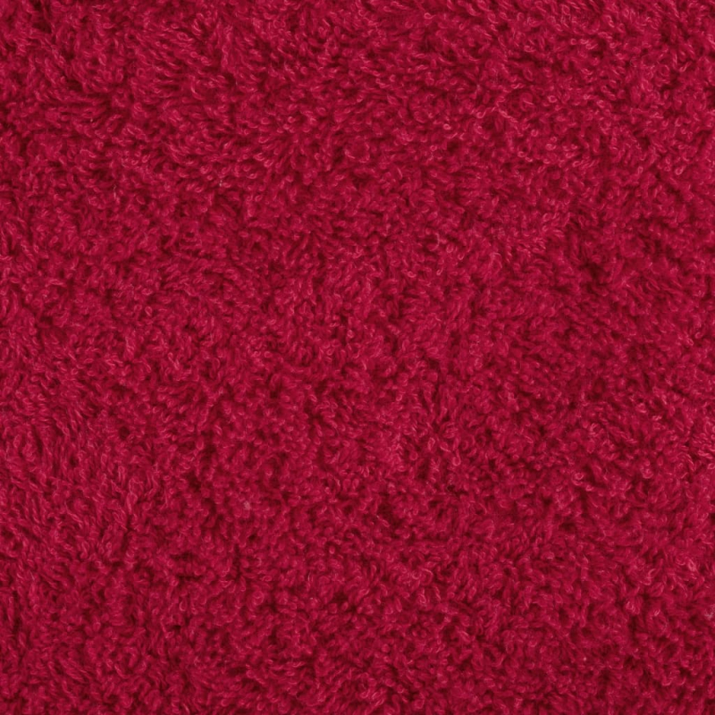 Premium-Duschtücher SOLUND 10 Stk. Rot 70x140 cm 600 g/m²