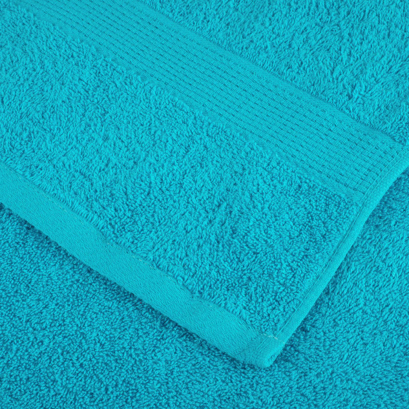 Premium-Gästetücher SOLUND 10 Stk. Türkis 30x50 cm 600 g/m²