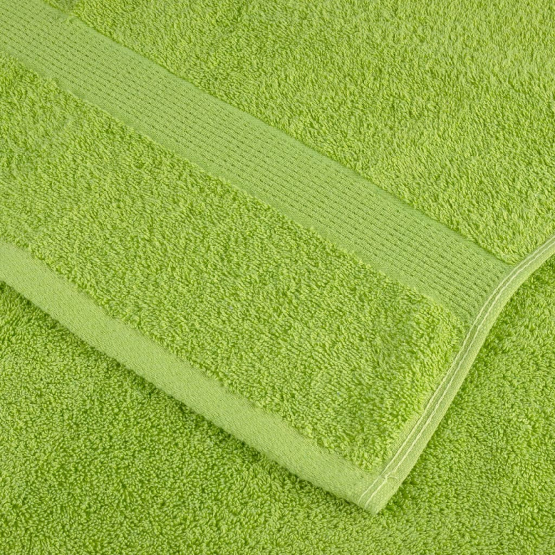 Premium-Gästetücher SOLUND 2 Stk. Apfelgrün 30x50 cm 600 g/m²