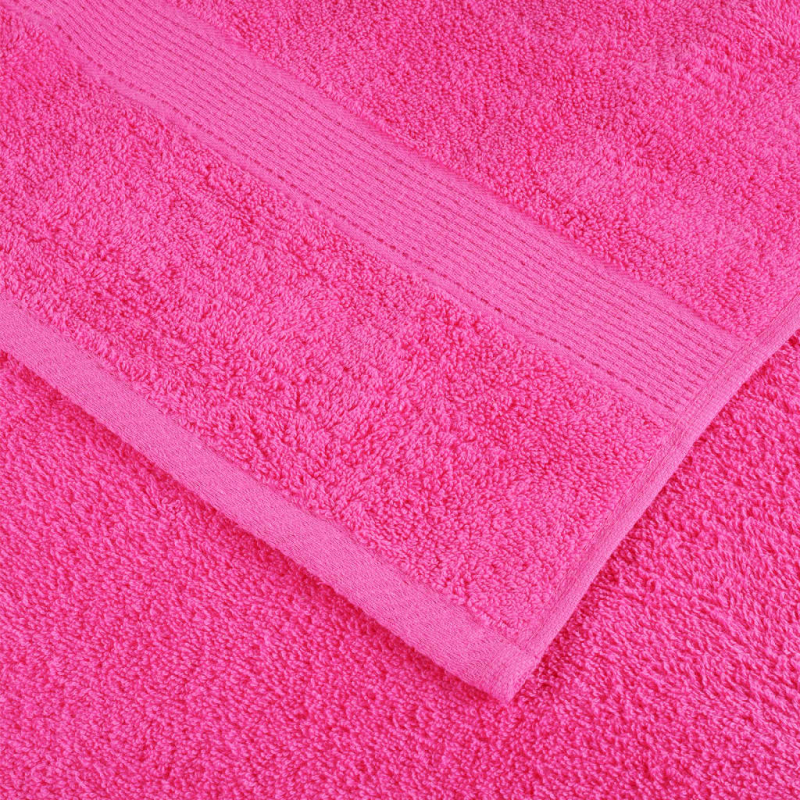 Premium-Handtücher SOLUND 10 Stk. Rosa 50x100 cm 600 g/m²