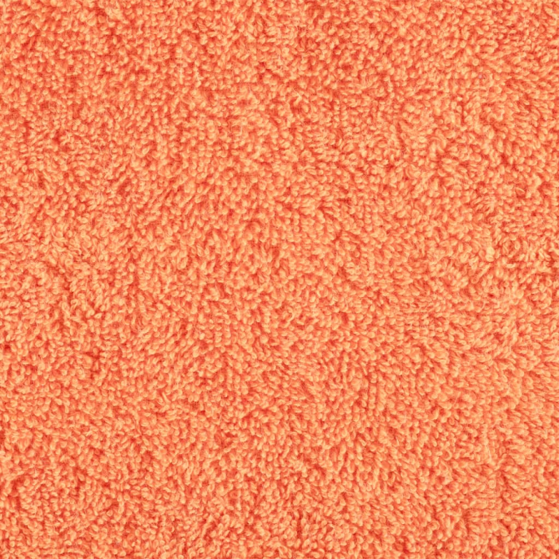 6 tlg. Premium-Handtuch-Set Orange 600 g/m² 100% Baumwolle