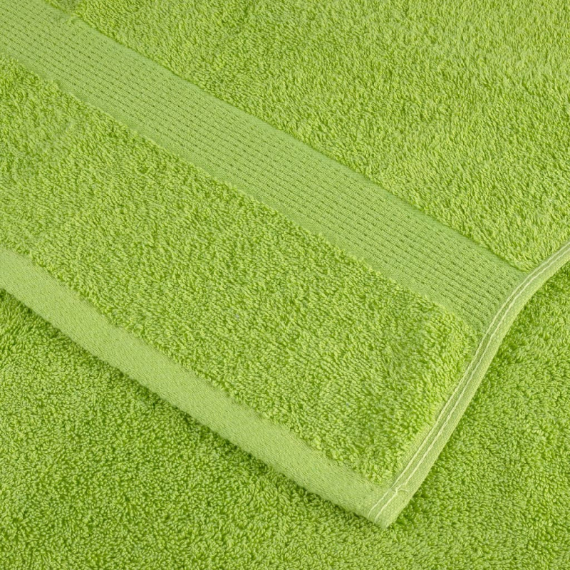12 tlg. Premium-Handtuch-Set SOLUND Grün 600 g/m²