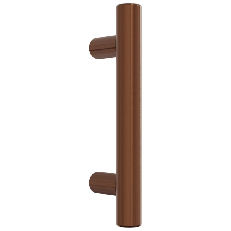 Möbelgriffe 20 Stk. Bronzen 64 mm Edelstahl