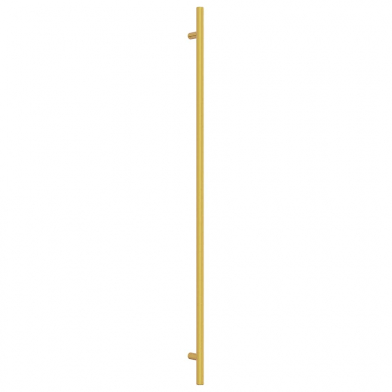 Möbelgriffe 10 Stk. Golden 480 mm Edelstahl