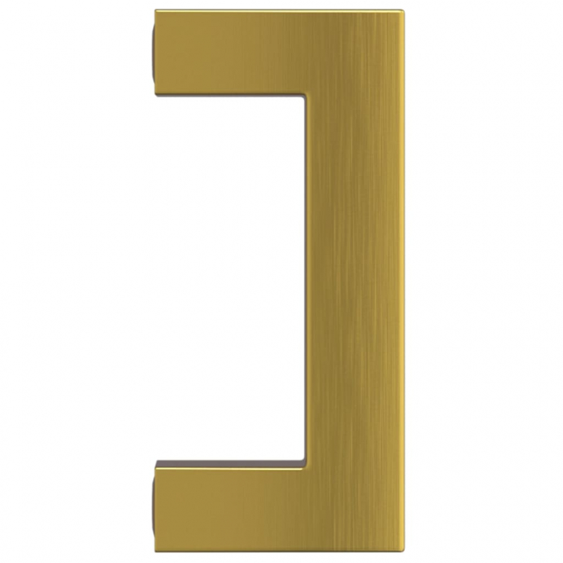 Möbelgriffe 20 Stk. Golden 64 mm Edelstahl