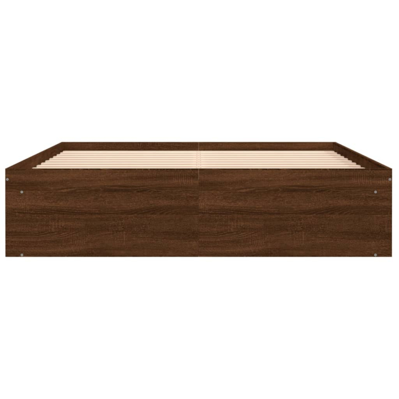 Bettgestell Braun Eichen-Optik 150x200 cm