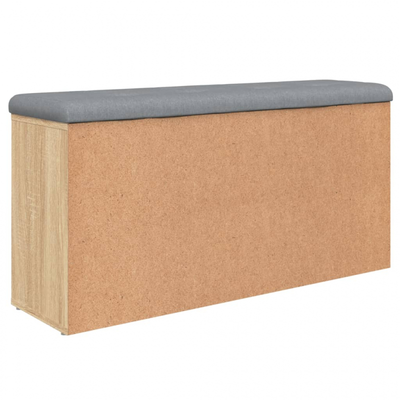 Schuhbank Sonoma-Eiche 102x32x50 cm Holzwerkstoff