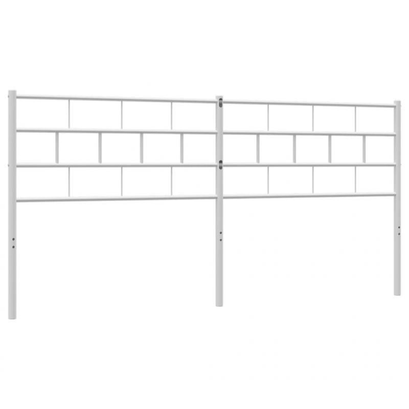 Kopfteil Metall Weiß 180 cm