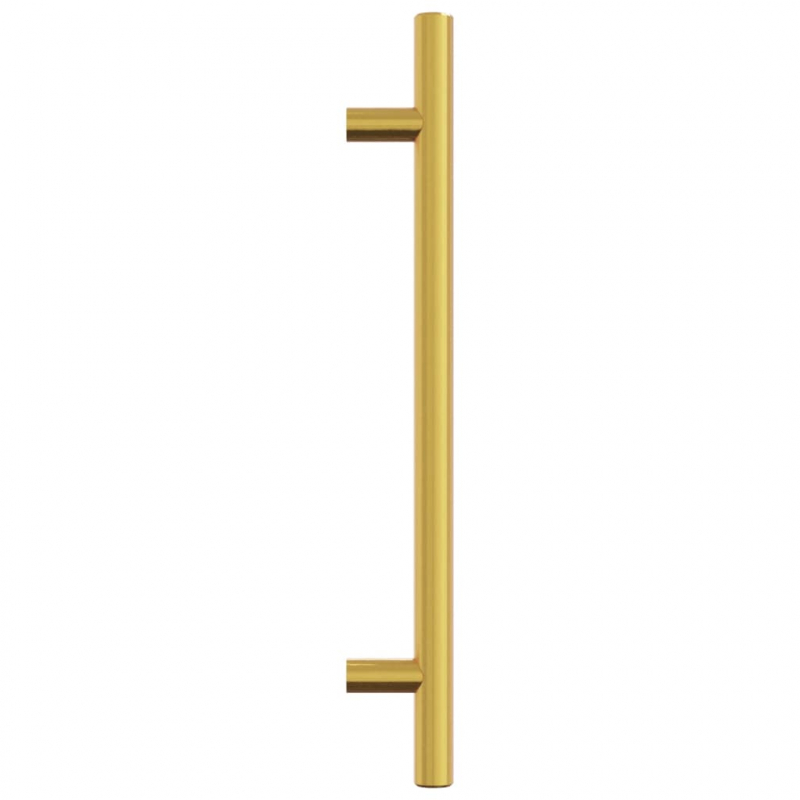 Möbelgriffe 10 Stk. Golden 160 mm Edelstahl