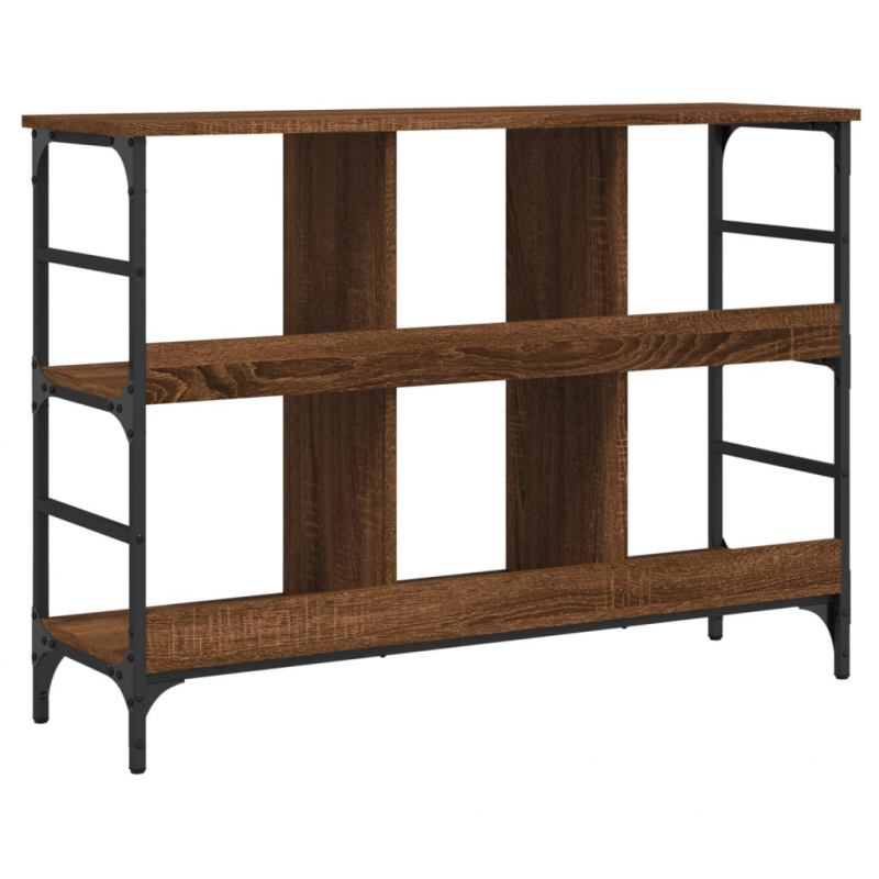 Sideboard Braun Eichen-Optik 102x32x73,5 cm Holzwerkstoff