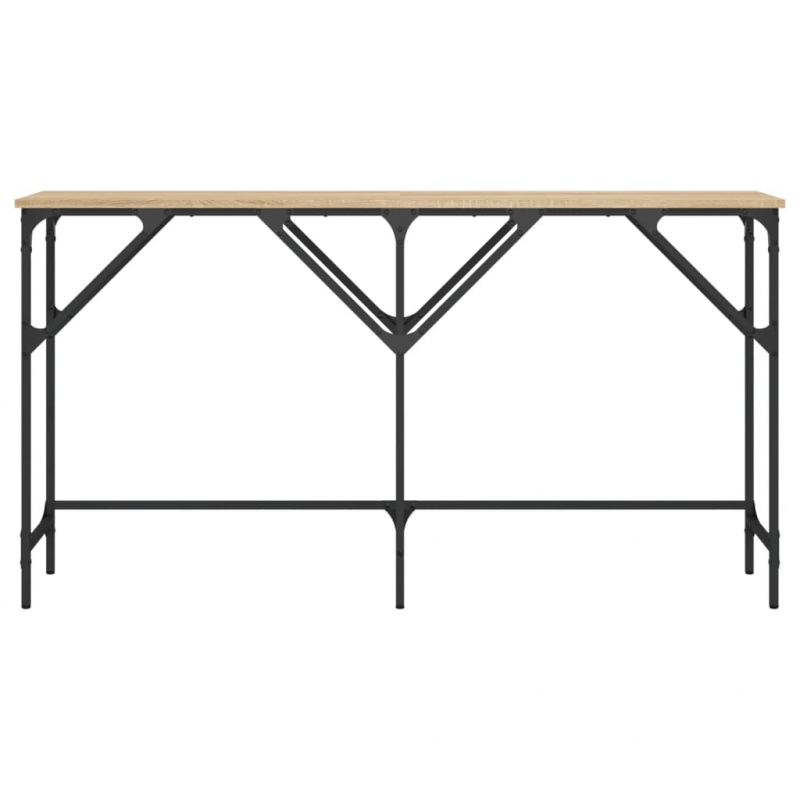 Konsolentisch Sonoma-Eiche 140x29x75 cm Holzwerkstoff