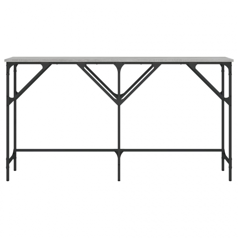 Konsolentisch Grau Sonoma 140x29x75 cm Holzwerkstoff
