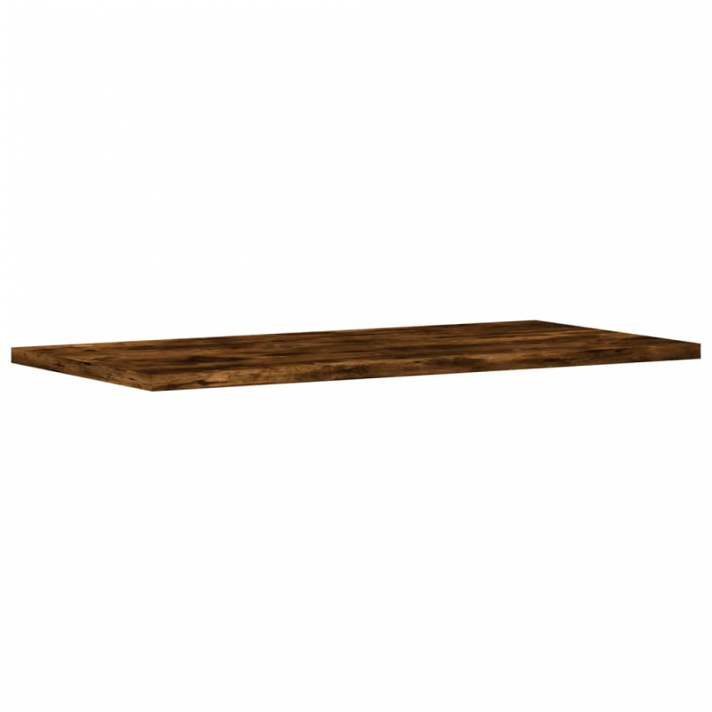Wandregale 4 Stk. Räuchereiche 60x20x1,5 cm Holzwerkstoff