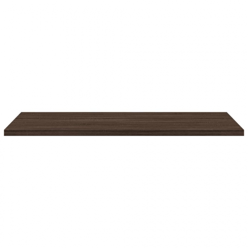 Wandregale 4 Stk. Braun Eichen-Optik 60x40x1,5 cm Holzwerkstoff