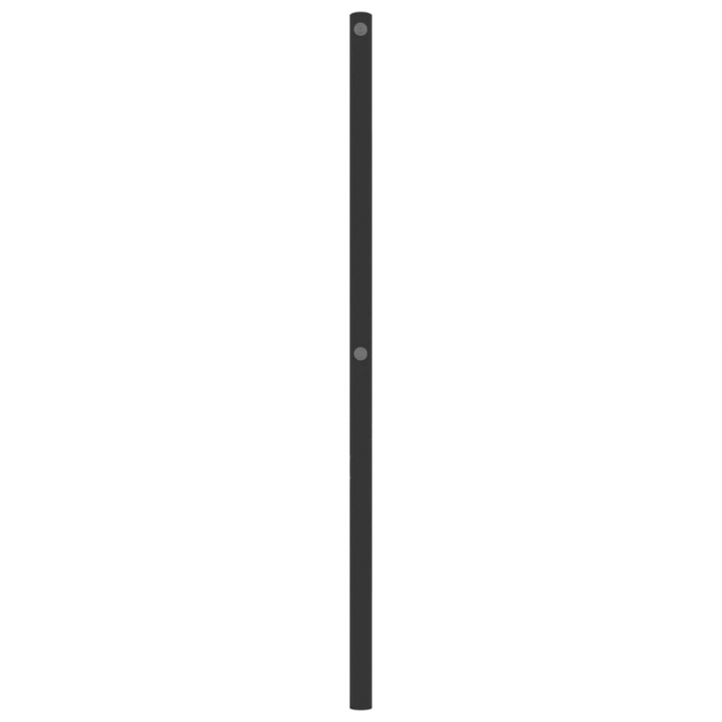 Kopfteil Metall Schwarz 90 cm