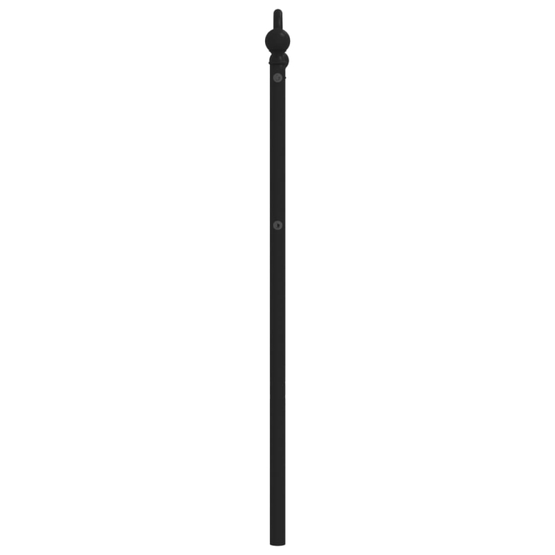 Kopfteil Metall Schwarz 90 cm