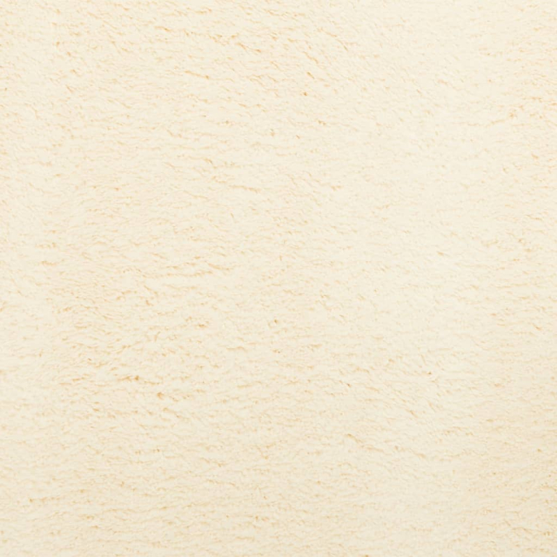 Teppich HUARTE Kurzflor Weich und Waschbar Creme 80x200 cm