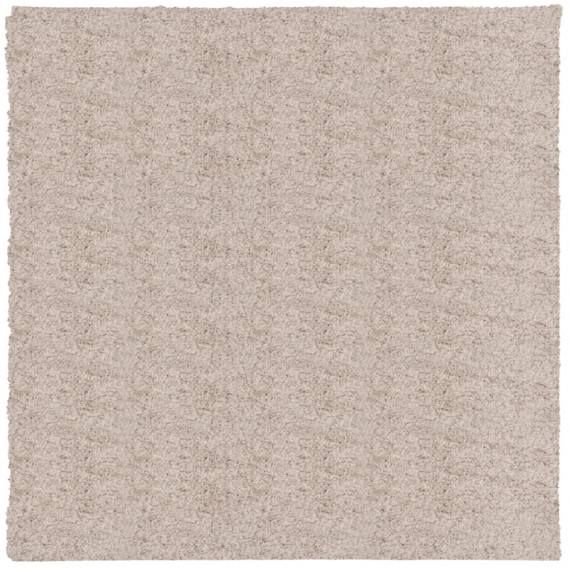 Shaggy-Teppich PAMPLONA Hochflor Modern Beige 240x240 cm