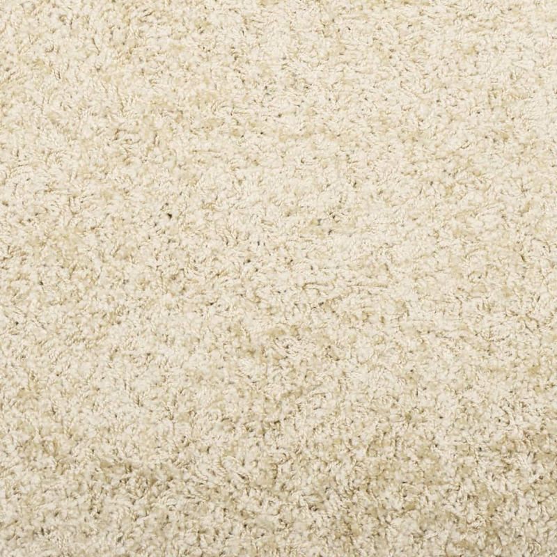 Teppich Shaggy Hochflor Modern Golden 160x160 cm