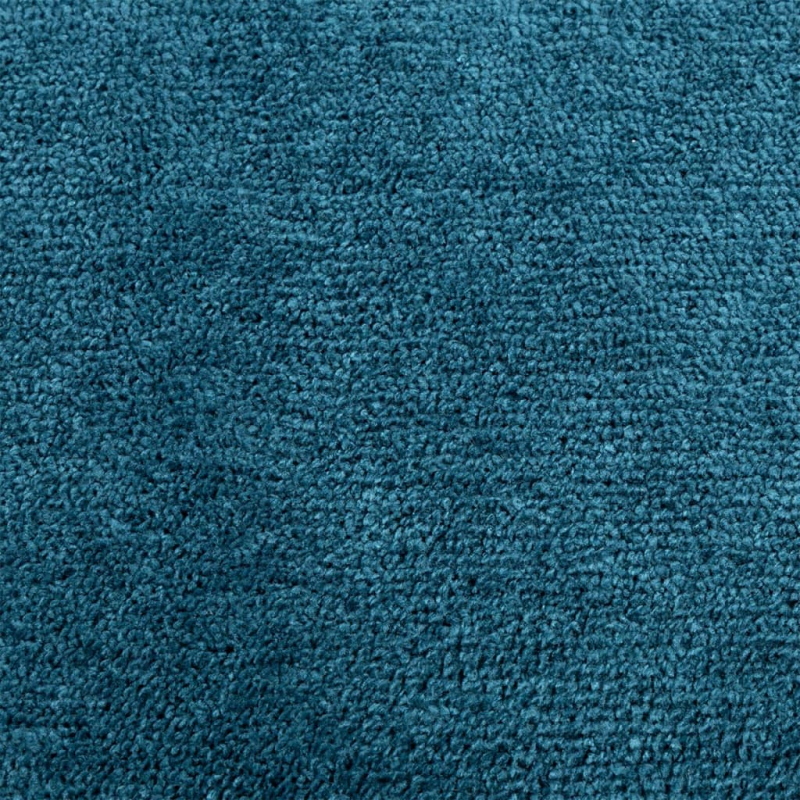 Teppich OVIEDO Kurzflor Türkis Ø 200 cm