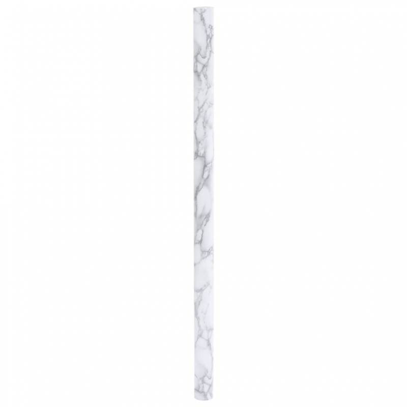 Möbelfolie Selbstklebend Marmorweiß 90x500 cm PVC