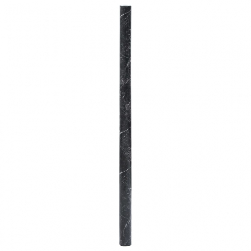 Möbelfolie Selbstklebend Marmor-Optik Schwarz 90x500 cm PVC