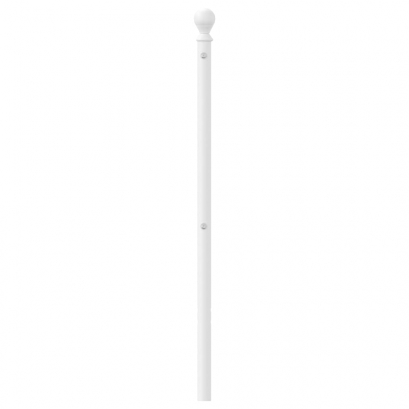 Kopfteil Metall Weiß 150 cm
