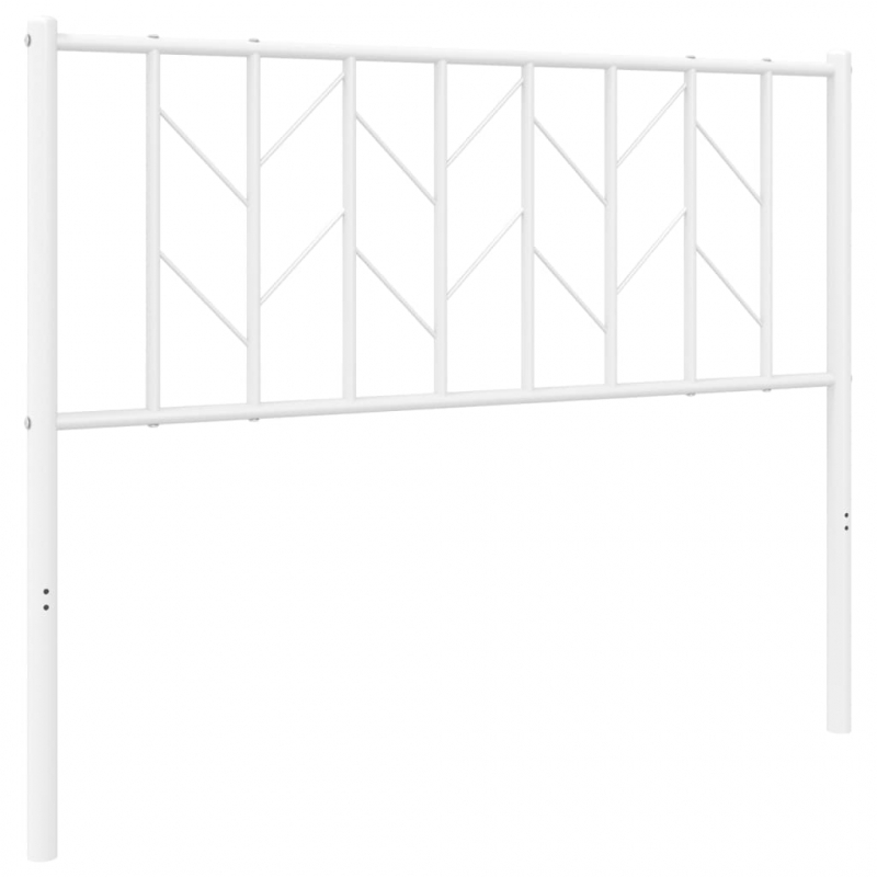 Kopfteil Metall Weiß 107 cm