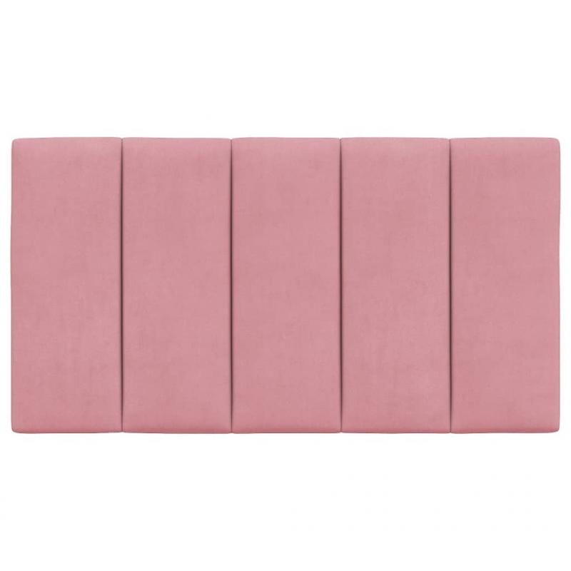 Kopfteil-Kissen Rosa 90 cm Samt