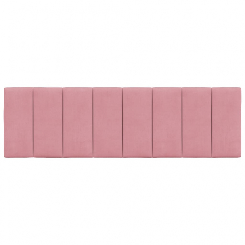 Kopfteil-Kissen Rosa 160 cm Samt