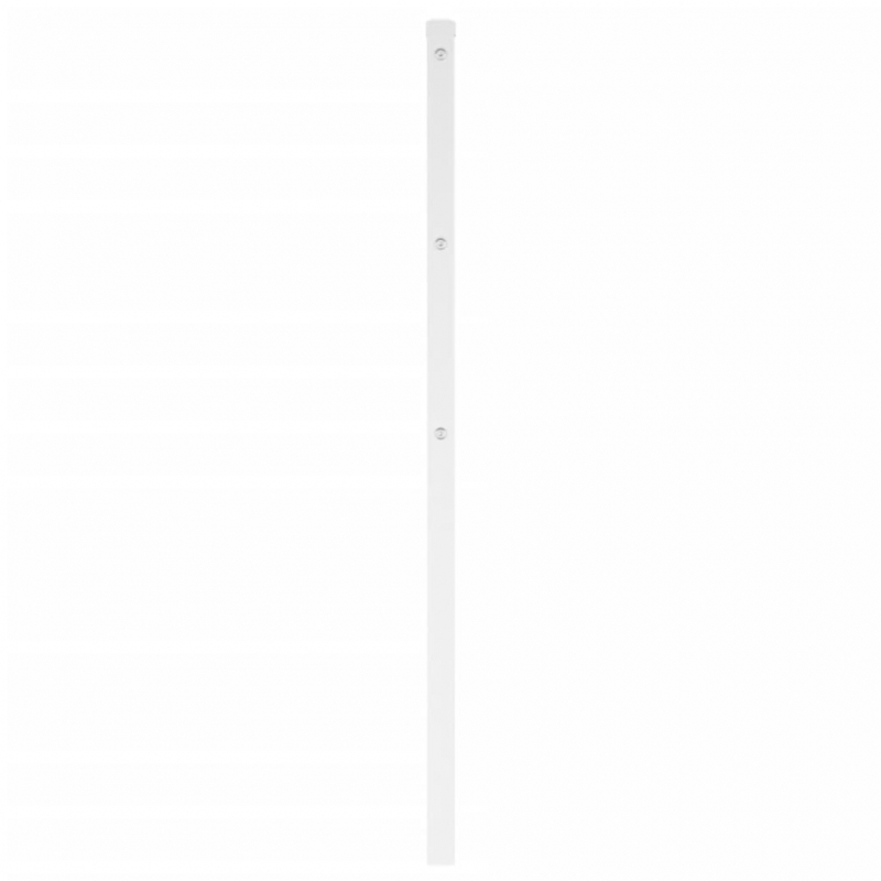 Kopfteil Metall Weiß 135 cm