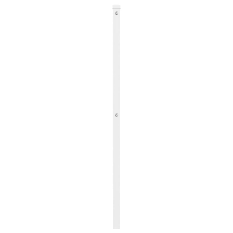 Kopfteil Metall Weiß 135 cm