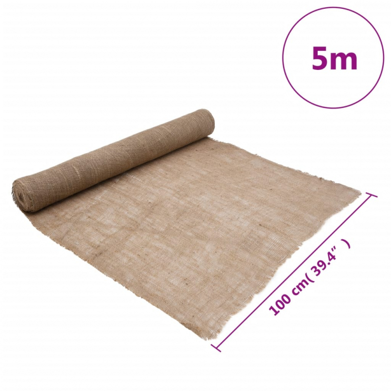 Jutegewebe 1x5 m 100% Jute 200 g/m²