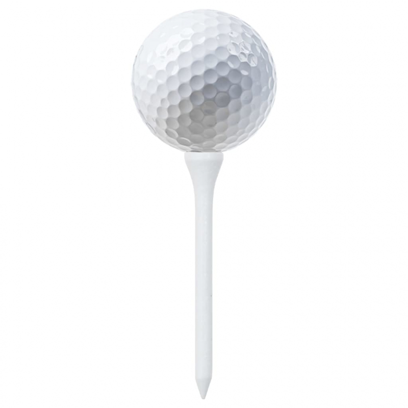 Golf-Tees 1000 Stk. Weiß 83 mm Bambus