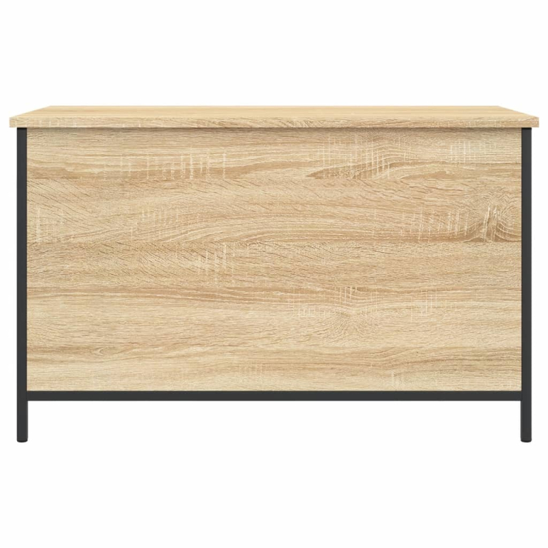 Sitzbank mit Stauraum Sonoma-Eiche 80x42,5x50 cm Holzwerkstoff