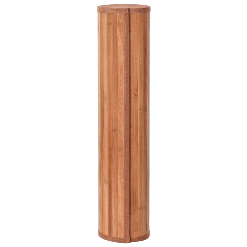 Teppich Rechteckig Braun 60x400 cm Bambus