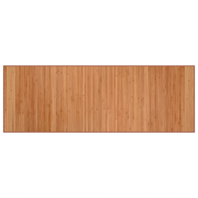 Teppich Rechteckig Natur 70x200 cm Bambus