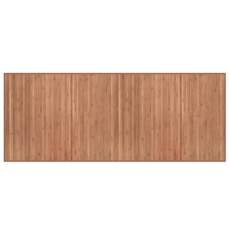 Teppich Rechteckig Natur 80x200 cm Bambus
