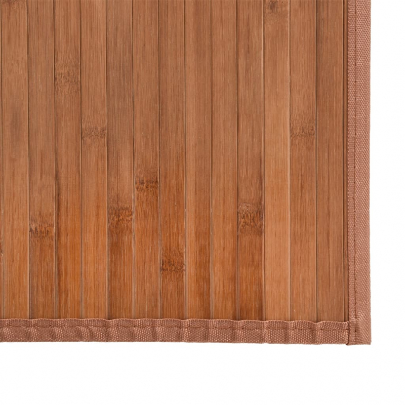 Teppich Rechteckig Natur 80x300 cm Bambus