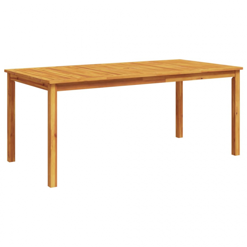Garten-Esstisch 180x90x75 cm Massivholz Akazie