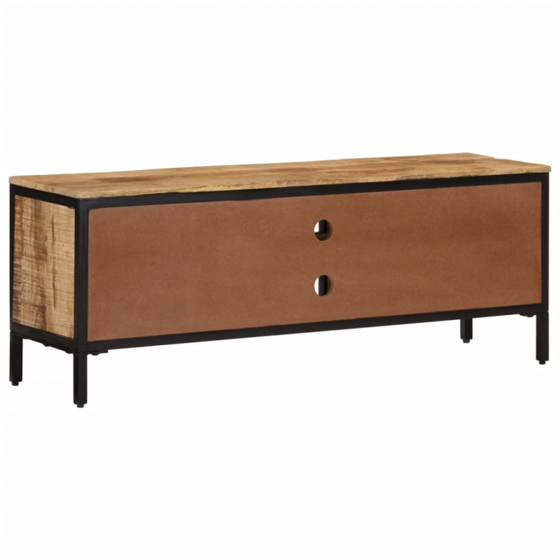 TV-Schrank 110x30x40 cm Massivholz Mango