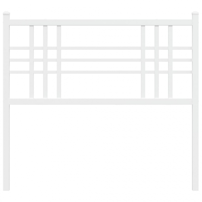 Kopfteil Metall Weiß 107 cm