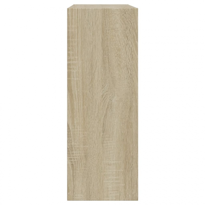 Schuhregal Sonoma-Eiche 60x21x57 cm Holzwerkstoff