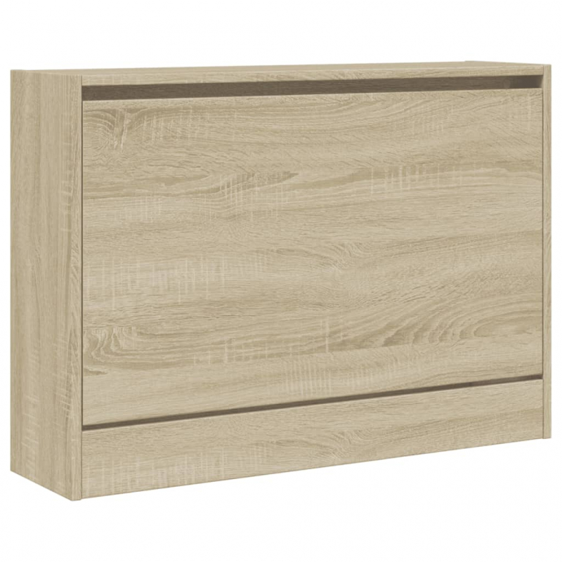 Schuhschrank Sonoma-Eiche 80x21x57 cm Holzwerkstoff