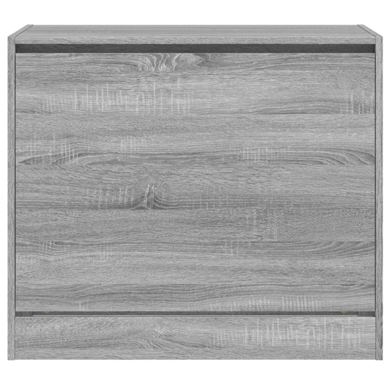 Schuhschrank Grau Sonoma 80x42x69 cm Holzwerkstoff