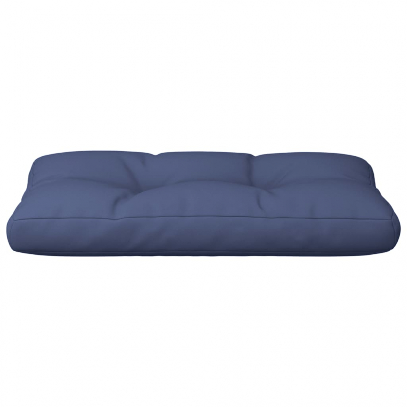 Palettenkissen Marineblau 120x40x12 cm Stoff
