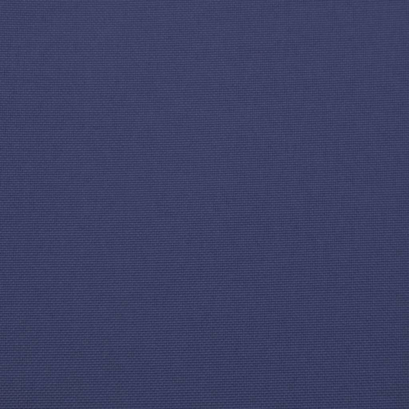 Niedriglehner-Auflagen 2 Stk. Marineblau Stoff