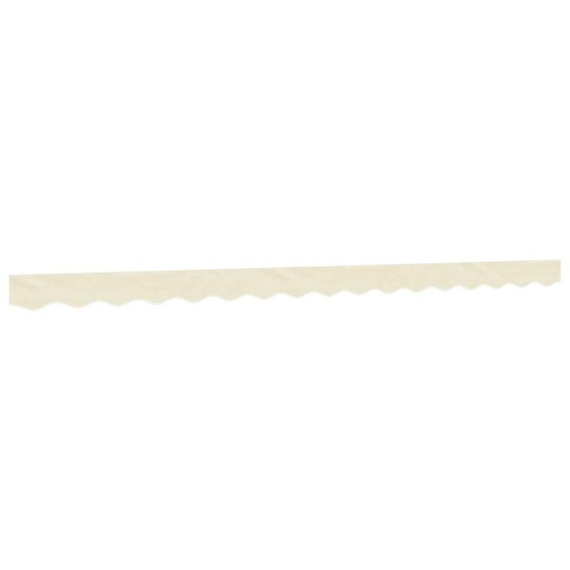 Markisenvolant Creme Gestreift 4 m