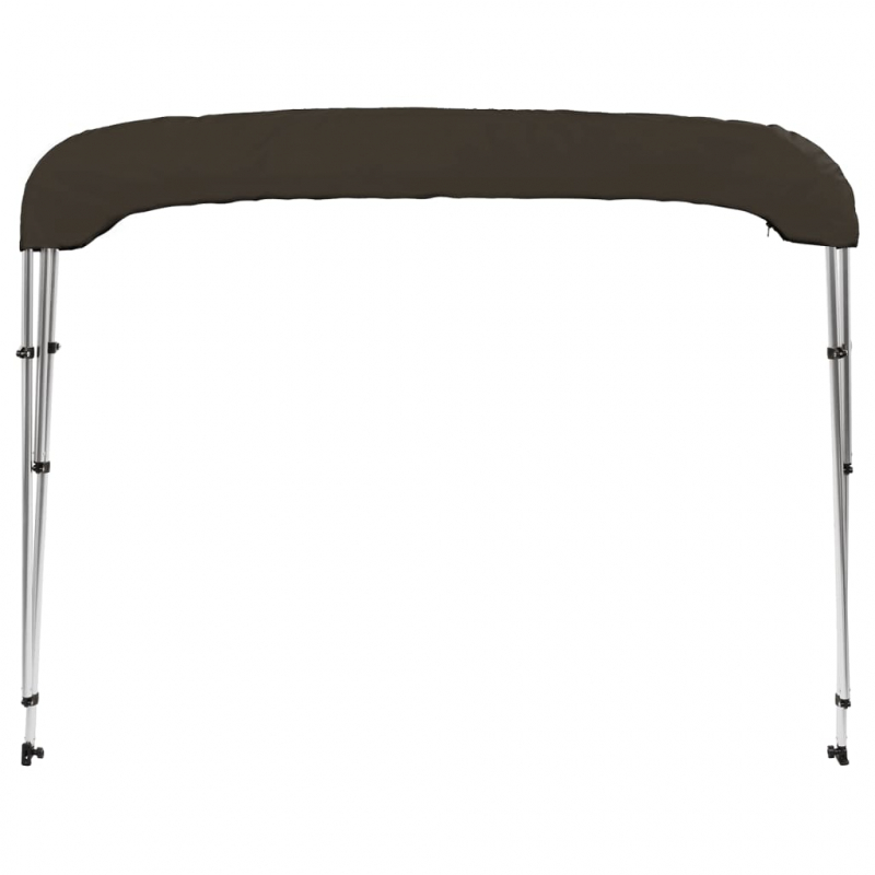 3-Bow Bimini-Top Schwarz 183x140x137 cm