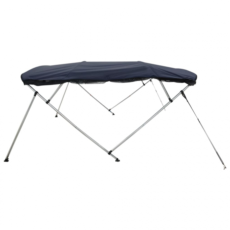 3-Bow Bimini-Top mit Mesh-Seitenteilen 183x(137-152)x137 cm